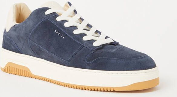 Nubikk Basket Court Miele sneaker van suède