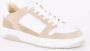 NUBIKK Lage Sneakers Heren Basket Court Heren Maat: 46 Materiaal: Nubuck Kleur: Wit - Thumbnail 3