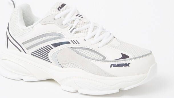 Nubikk Comet runner sneaker van mesh met logo