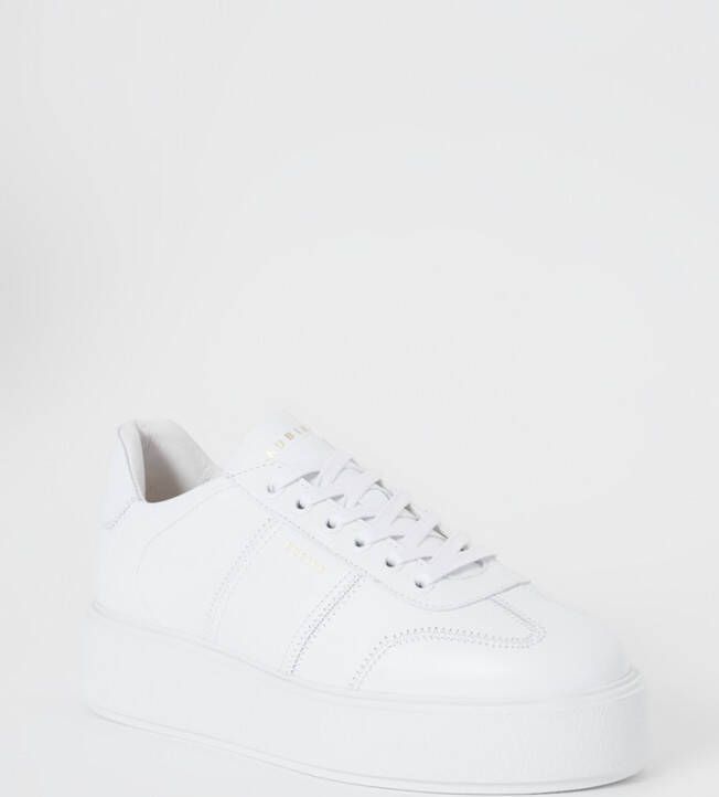 NUBIKK Lage Sneakers Dames Elise Wing Maat: 41 Materiaal: Leer Kleur: Wit - Foto 4