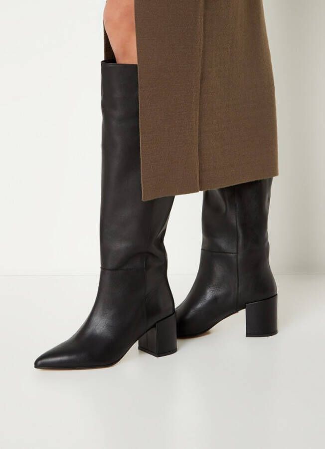 NUBIKK Hoge Laarzen Dames Isa Bella Maat: 38 Materiaal: Leer Kleur: Zwart - Foto 4