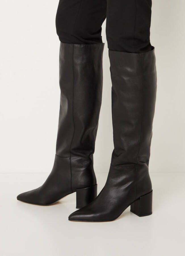 NUBIKK Hoge Laarzen Dames Isa Bella Maat: 38 Materiaal: Leer Kleur: Zwart - Foto 5