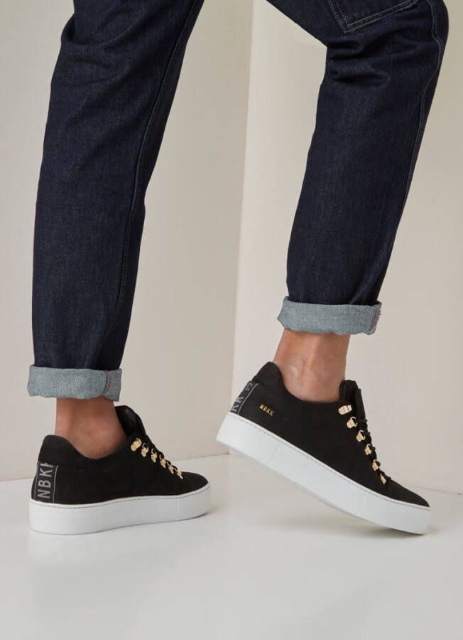 Nubikk Klassieke Sneakers voor de Moderne Man Zwart Heren - Foto 6