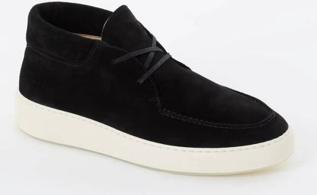 NUBIKK Hoge Sneakers Heren Jiro Gio Suède Zwart - Foto 5