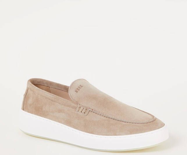 Nubikk Jiro slip-on van suède