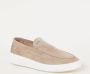 Bruin Tinten bruiloft Jiro Mio Loafers Instappers Heren Taupe - Thumbnail 2