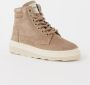Nubikk suède veterboots taupe Bruin Jongens Suede Effen 30 - Thumbnail 3