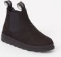 Nubikk Jonah Rai JR suède chelsea boots zwart Jongens Suede Effen 30 - Thumbnail 2