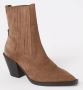 Nubikk Bruine Liv Boa Enkellaarsjes Brown Dames - Thumbnail 3