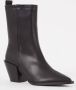 NUBIKK Enkellaarsjes Dames Liv Bootie Maat: 37 Materiaal: Leer Kleur: Zwart - Thumbnail 4
