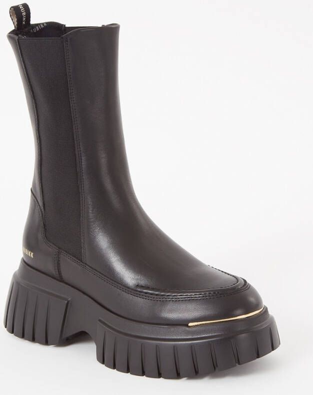 Nubikk Miley Adams chelsea boot van leer