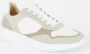 NUBIKK Lage Sneakers Heren Rock Road Wave Maat: 46 Materiaal: Suède Kleur: Wit - Thumbnail 3