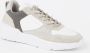NUBIKK Lage Sneakers Heren Roque Road Wave Maat: 41 Materiaal: Leer Kleur: Wit - Thumbnail 3