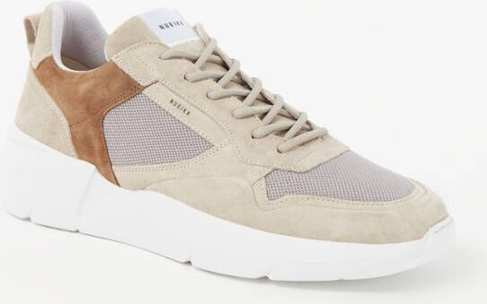 Nubikk Roque sneaker met suède details