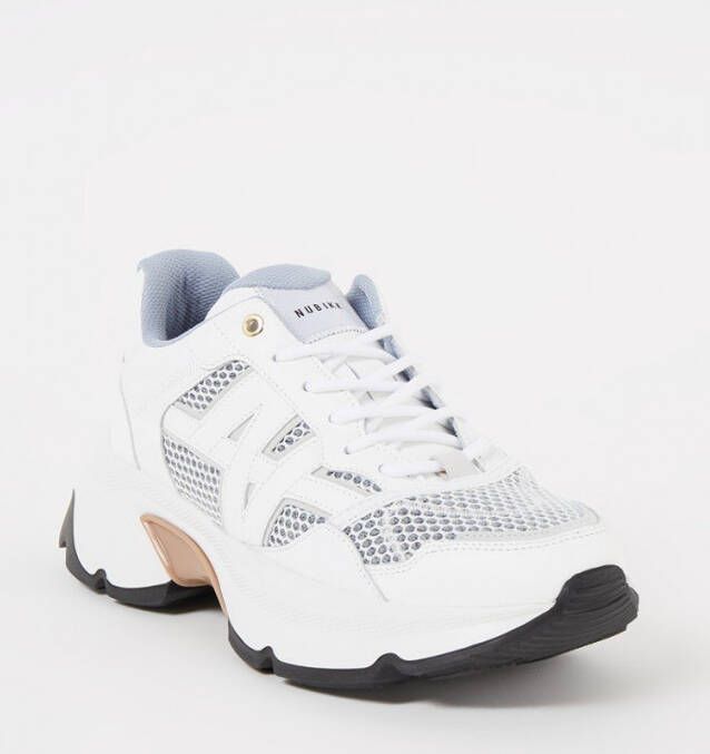 Nubikk Ross Trek Edge sneaker met leren details