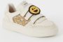 Nubikk leren sneakers wit goud glitter Meisjes Leer Meerkleurig 35 - Thumbnail 3