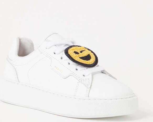 Nubikk Vince Tora leren sneakers wit Jongens Leer Effen 29 - Foto 3