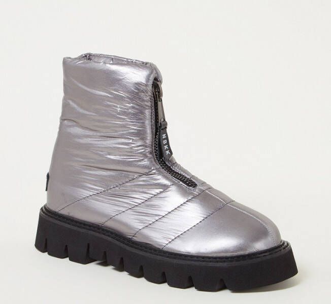 Nubikk Yeti waterafstotende snowboot met metallic finish