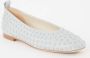 Odare Alba ballerina van leer met studs - Thumbnail 1