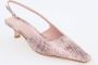 Odare Anna slingback van leer met slangenprint - Thumbnail 1