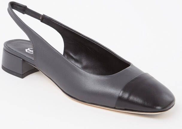 Odare Girona slingback van leer