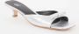Odare Juju muiltje van leer met metallic finish en strikdetail - Thumbnail 1
