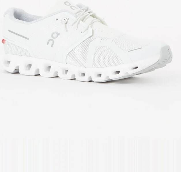 ON Running Cloud 5 Dames Hardloopschoenen Running schoenen Sneakers All-White - Foto 10