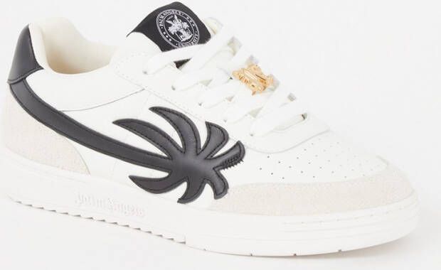 Palm Angels Palm Beach University sneaker van leer met suède details