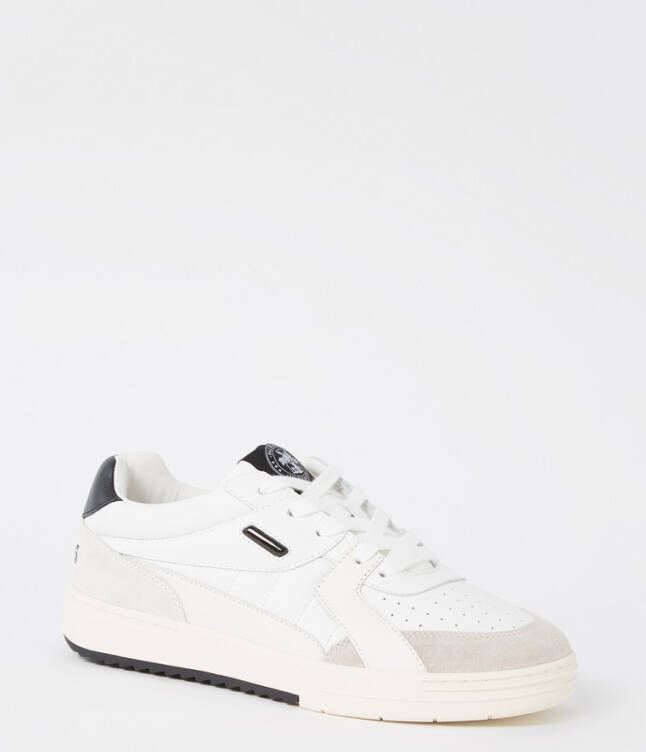 Palm Angels Zwarte Sneakers Regular Fit Geschikt voor Alle Temperaturen 100% Leer Black - Foto 12