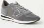 Philippe Model Low Top Sneakers met Gebochte Inserts Gray Heren - Thumbnail 2