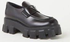Prada Loafers & ballerina schoenen Chocolate Mokassins in black