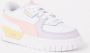 Puma Cali Dream Pastel leren sneakers wit lila geel Leer Meerkleurig 24 - Thumbnail 2