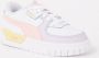 Puma Cali Dream Pastel leren sneakers wit lila geel Leer Meerkleurig 23 - Thumbnail 2