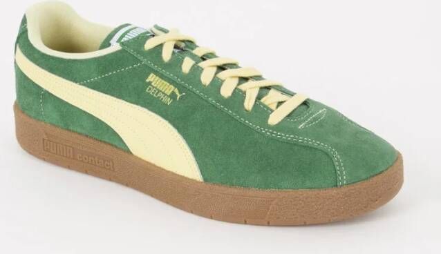 Puma Delphin sneaker met suede details