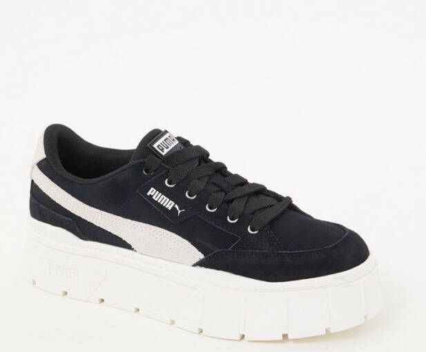 Puma Mayze Stack sneaker met suède details