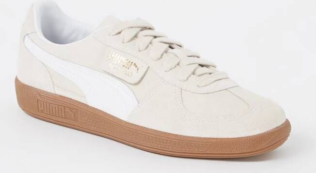 Puma Palermo sneaker van suède met leren details