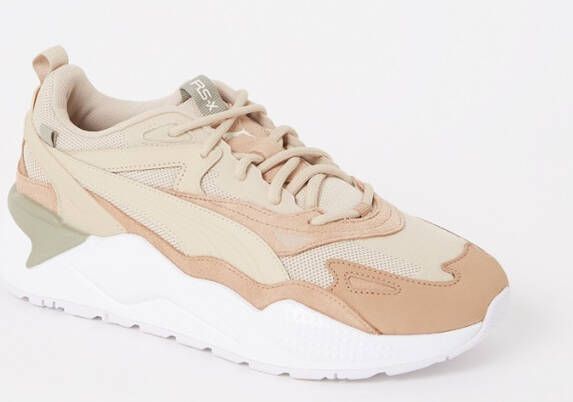 Puma RS-X Efekt sneaker met details van leer en nubuck