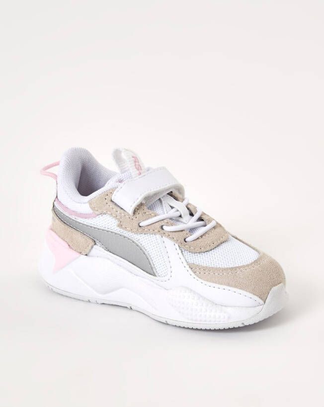 PUMA Rs x Metallic Ac Lage sneakers Leren Sneaker Meisjes Kids Wit