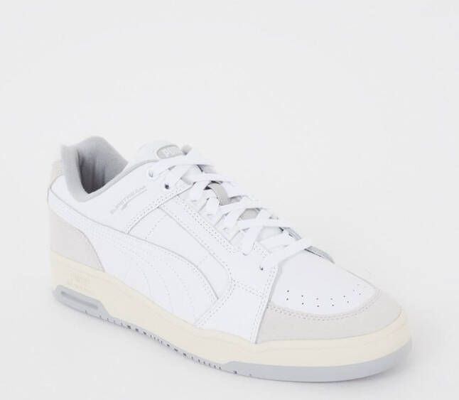 Puma Slipstream lo retro sneaker van leer met suède details