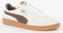 Puma Super Team sneaker van leer met logo - Thumbnail 2