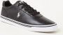 Polo Ralph Lauren Zwarte Casual Leren Sneakers oor Heren Black Heren - Thumbnail 2