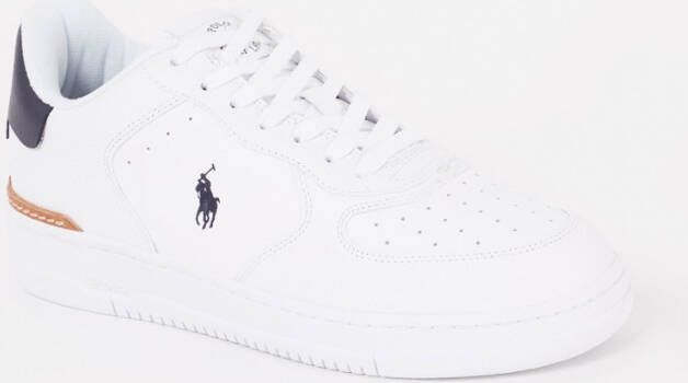 POLO RALPH LAUREN Ralph Lauren Lage Sneakers Heren Masters Court Low Top Maat: 48 Materiaal: Leer Kleur: Wit - Foto 12