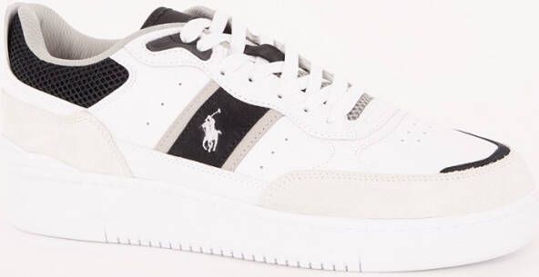 Ralph Lauren Master sneaker van leer met suède details