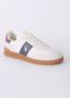 POLO RALPH LAUREN Ralph Lauren Lage Sneakers Heren Heritage Area Maat: 40 Materiaal: Leer Kleur: Wit - Thumbnail 3