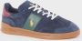 POLO RALPH LAUREN Ralph Lauren Lage Sneakers Heren Heritage Area Maat: 42 Materiaal: Suède Kleur: Blauw - Thumbnail 2