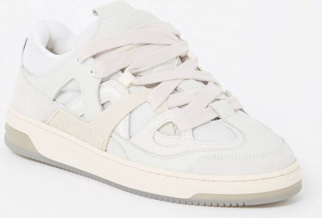 Represent Bully sneaker met suède en leren details - Foto 2