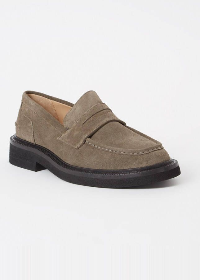 Royal RepubliQ Bond Blox loafer van suède