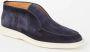 SANTONI Instappers Heren 17823 Maat: 10 5 Materiaal: Suède Kleur: Donkerblauw - Thumbnail 2