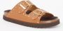 Scholl Beatriz Studs Sandalen cognac Leer Dames - Thumbnail 3