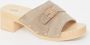 SCHOLL Muiltjes Dames Pescura Sarah Maat: 38 Materiaal: Suède Kleur: Taupe - Thumbnail 4